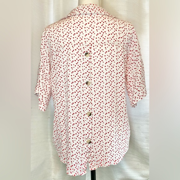 Sim & Sam Collared V Neck Shirt - Picture 2 of 11